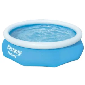 Bestway Fast Set 10’ x 30” Round Inflatable Pool Set