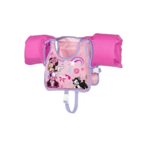 Disney Junior Minnie Mouse Pink Swim Training Vest with Armbands