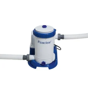 Flowclear 2,500 gal. Cartridge Filter Pump Replacement, White