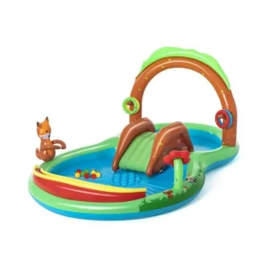 H2OGO! Friendly Woods Inflatable Play Pool Center